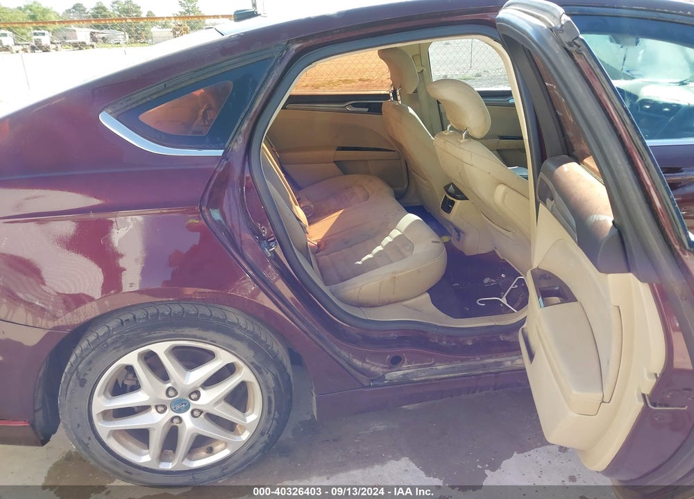 2013 FORD FUSION SE VIN: 3FA6P0H76DR138418