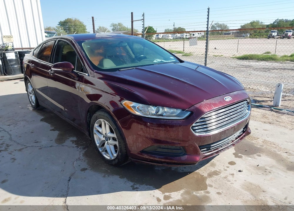 2013 FORD FUSION SE VIN: 3FA6P0H76DR138418