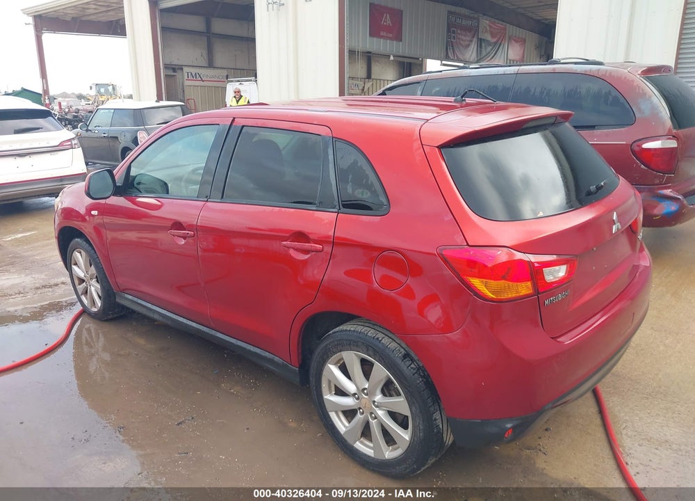 2014 MITSUBISHI OUTLANDER SPORT ES VIN: 4A4AP3AU3EE023634
