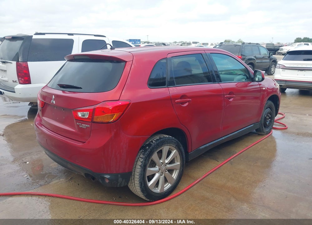2014 MITSUBISHI OUTLANDER SPORT ES VIN: 4A4AP3AU3EE023634