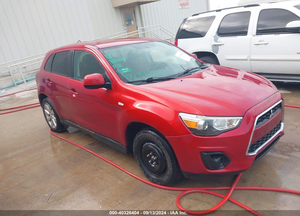 2014 MITSUBISHI OUTLANDER SPORT ES VIN: 4A4AP3AU3EE023634