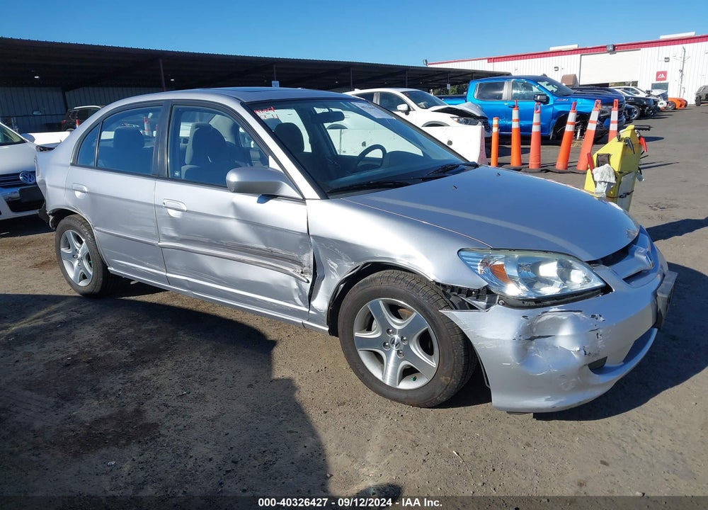 2004 HONDA CIVIC EX VIN: 2HGES26724H526455