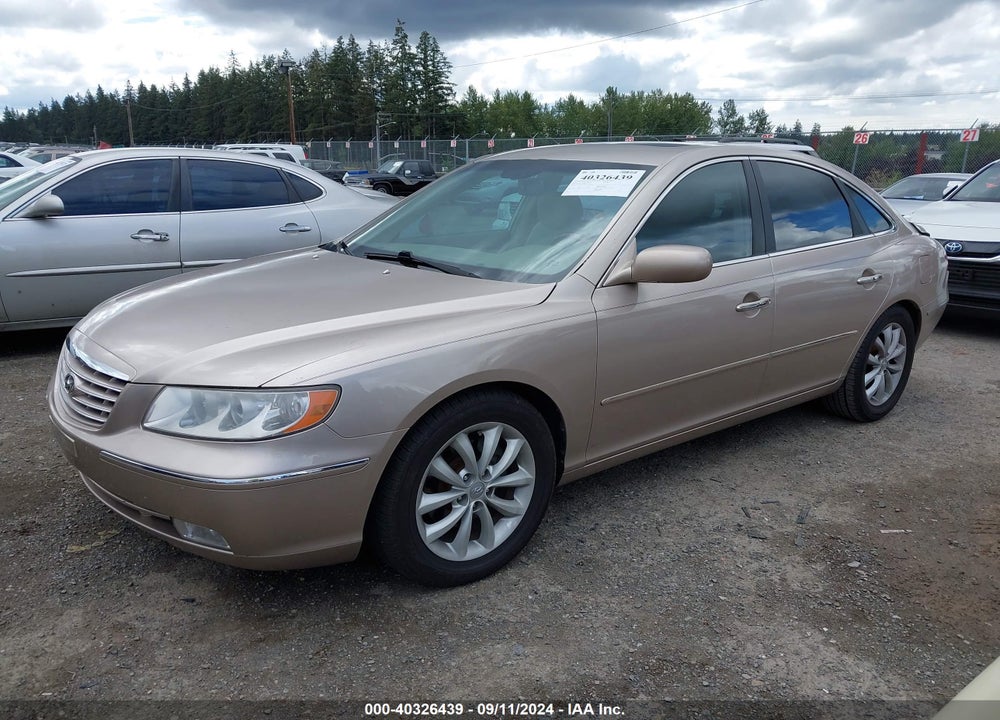 2006 HYUNDAI AZERA LIMITED/SE VIN: KMHFC46F86A115318