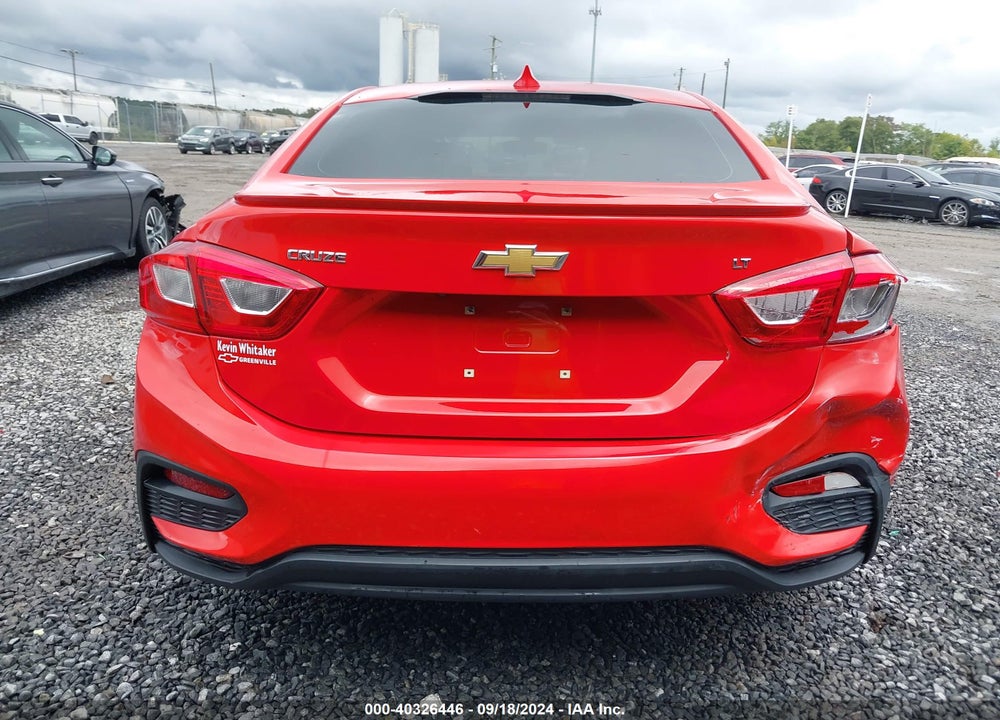 2017 CHEVROLET CRUZE LT AUTO VIN: 1G1BE5SM4H7246472