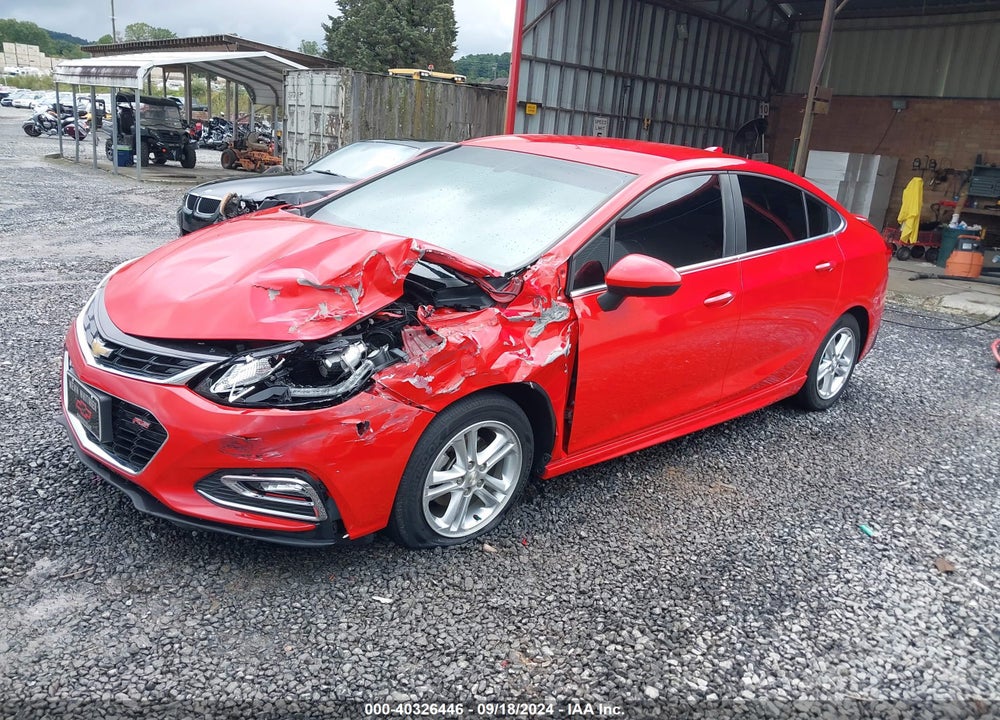 2017 CHEVROLET CRUZE LT AUTO VIN: 1G1BE5SM4H7246472