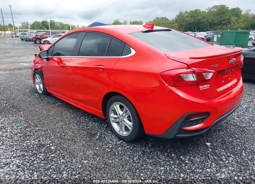 2017 CHEVROLET CRUZE LT AUTO VIN: 1G1BE5SM4H7246472