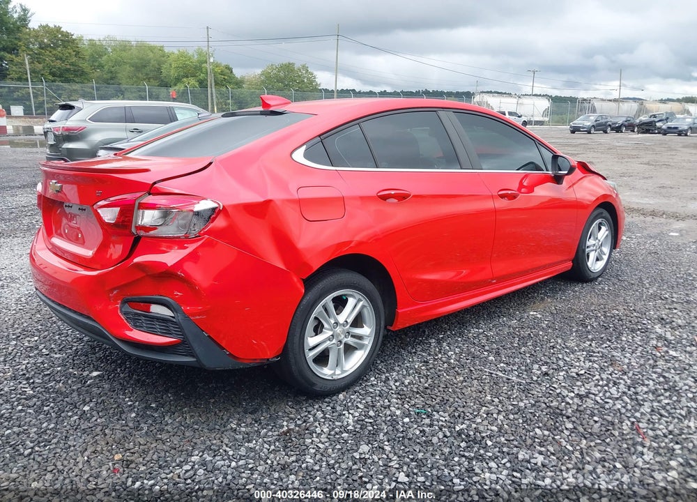 2017 CHEVROLET CRUZE LT AUTO VIN: 1G1BE5SM4H7246472