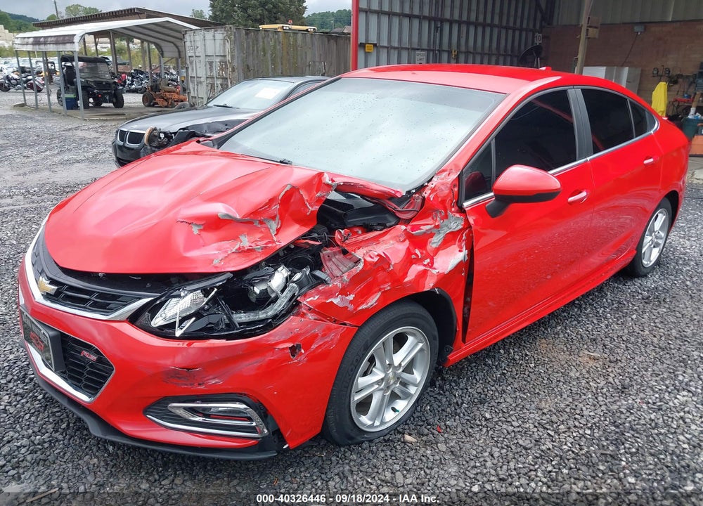 2017 CHEVROLET CRUZE LT AUTO VIN: 1G1BE5SM4H7246472