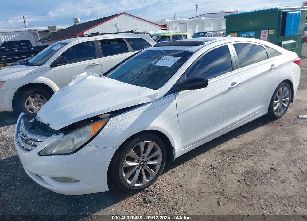 2012 HYUNDAI SONATA SE VIN: 5NPEC4AC8CH422375