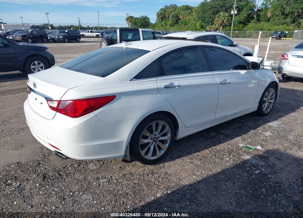 2012 HYUNDAI SONATA SE VIN: 5NPEC4AC8CH422375