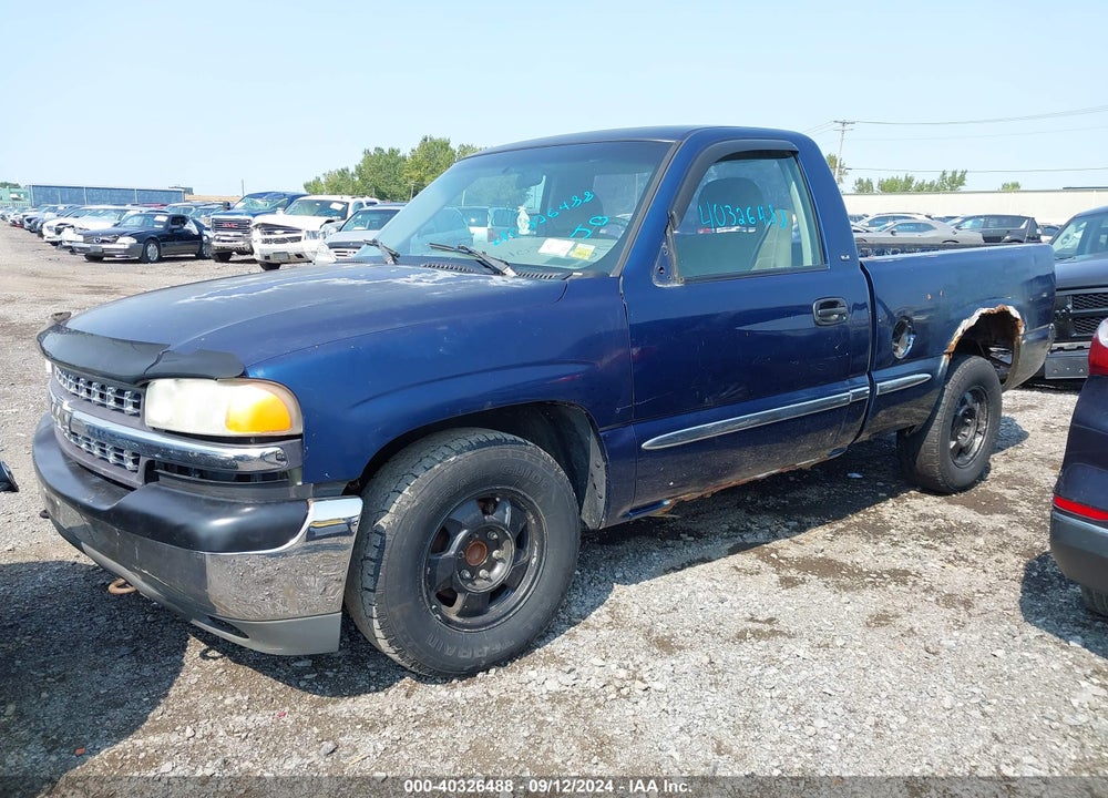 2000 GMC SIERRA 1500 SLE VIN: 1GTEC14T7YZ366049