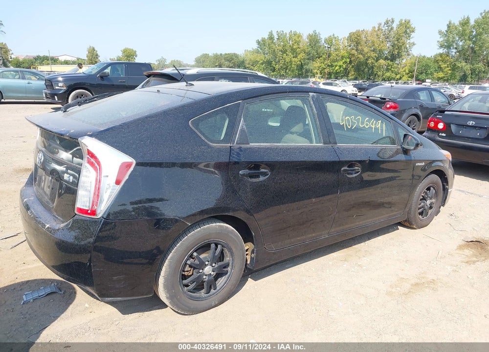 2012 TOYOTA PRIUS TWO VIN: JTDKN3DU5C1522243