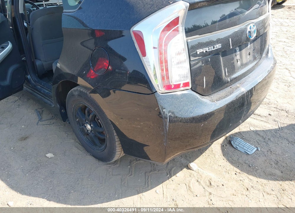 2012 TOYOTA PRIUS TWO VIN: JTDKN3DU5C1522243