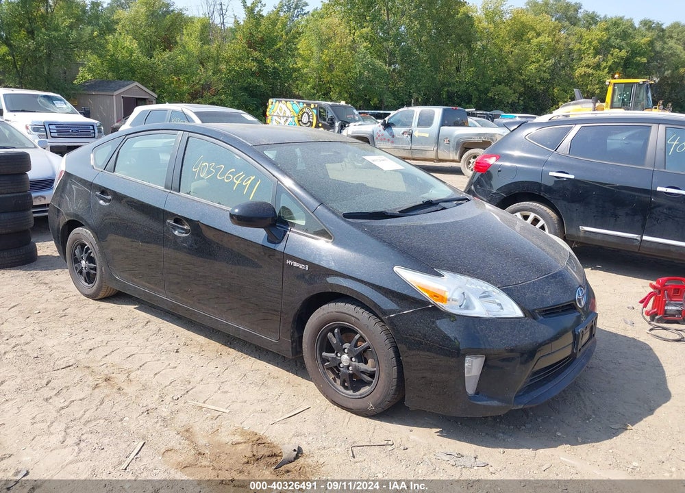2012 TOYOTA PRIUS TWO VIN: JTDKN3DU5C1522243