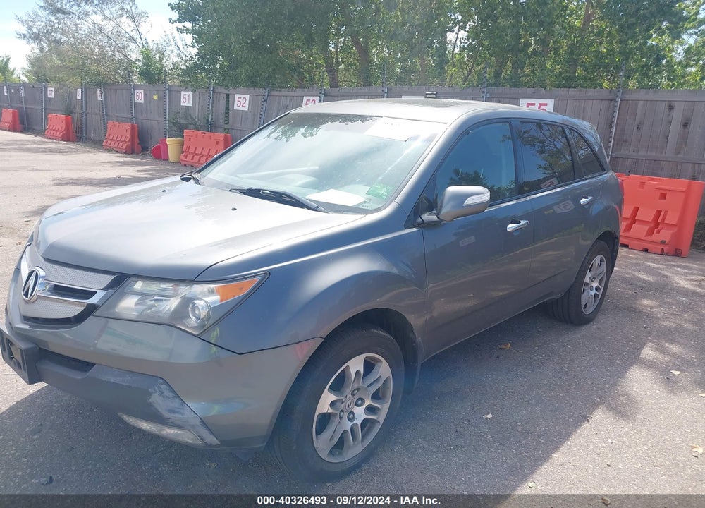 2008 ACURA MDX TECHNOLOGY PACKAGE VIN: 2HNYD28638H543193