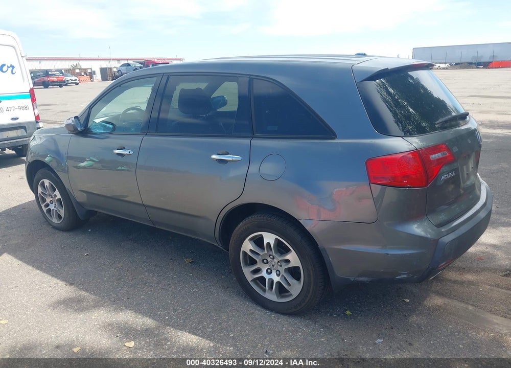 2008 ACURA MDX TECHNOLOGY PACKAGE VIN: 2HNYD28638H543193