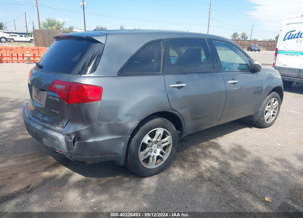 2008 ACURA MDX TECHNOLOGY PACKAGE VIN: 2HNYD28638H543193