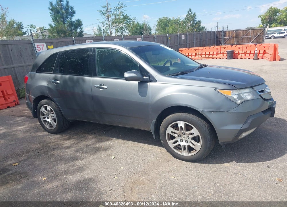 2008 ACURA MDX TECHNOLOGY PACKAGE VIN: 2HNYD28638H543193