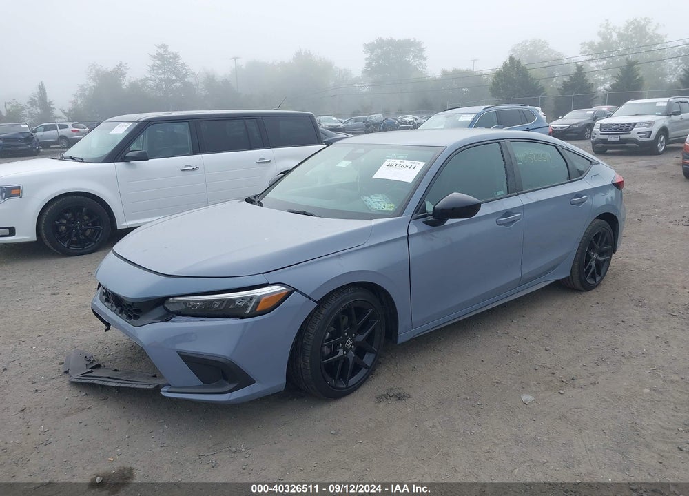 2022 HONDA CIVIC SPORT VIN: 19XFL2H8XNE012582