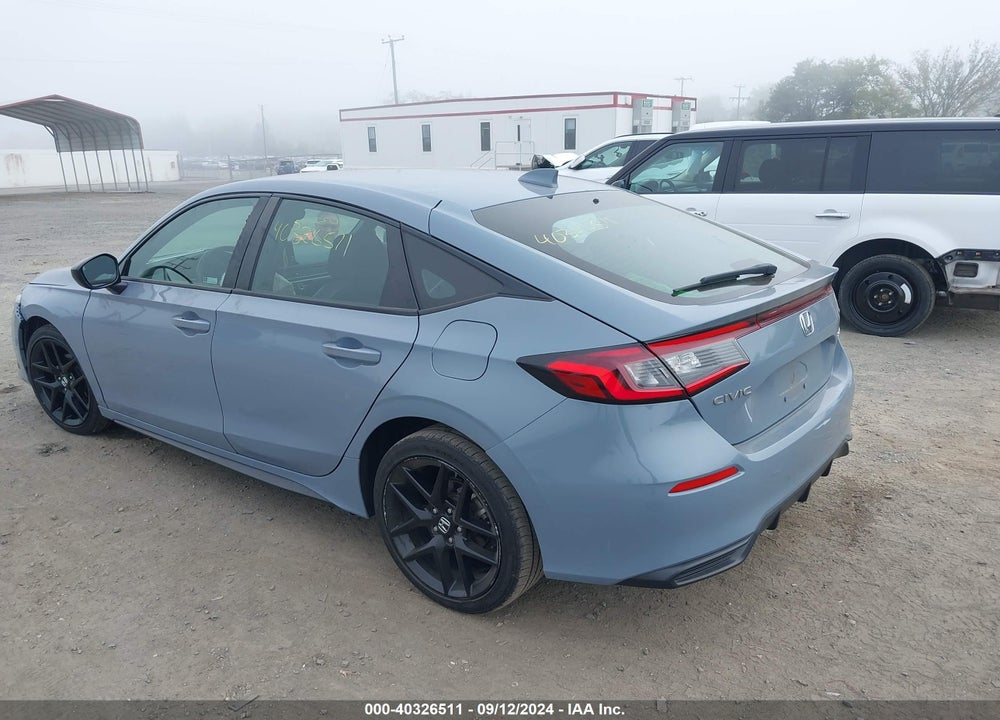 2022 HONDA CIVIC SPORT VIN: 19XFL2H8XNE012582