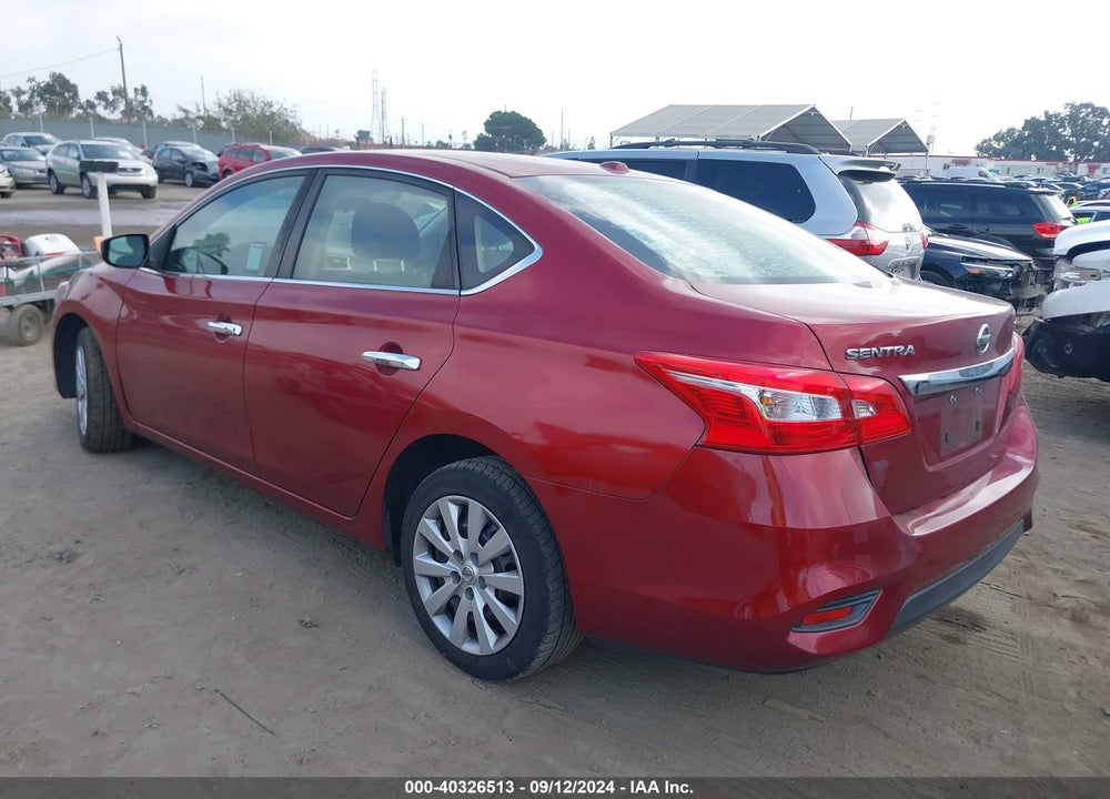 2017 NISSAN SENTRA S VIN: 3N1AB7AP7HY380803