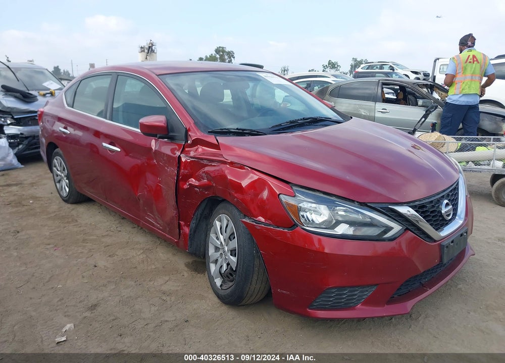 2017 NISSAN SENTRA S VIN: 3N1AB7AP7HY380803