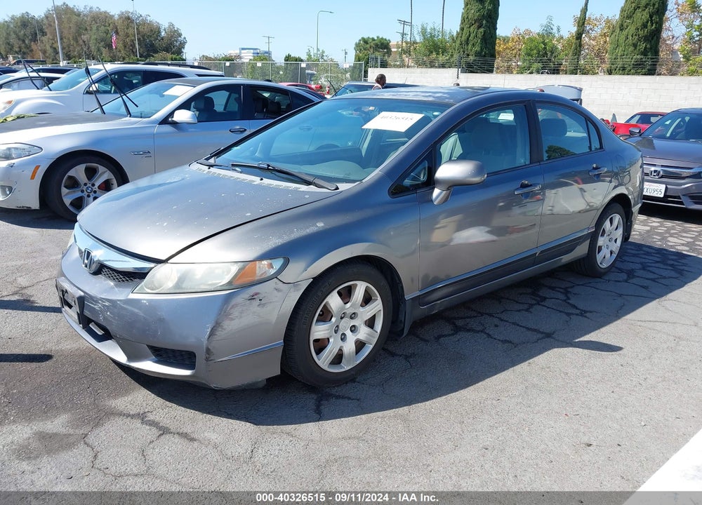 2009 HONDA CIVIC LX VIN: 19XFA16519E043931