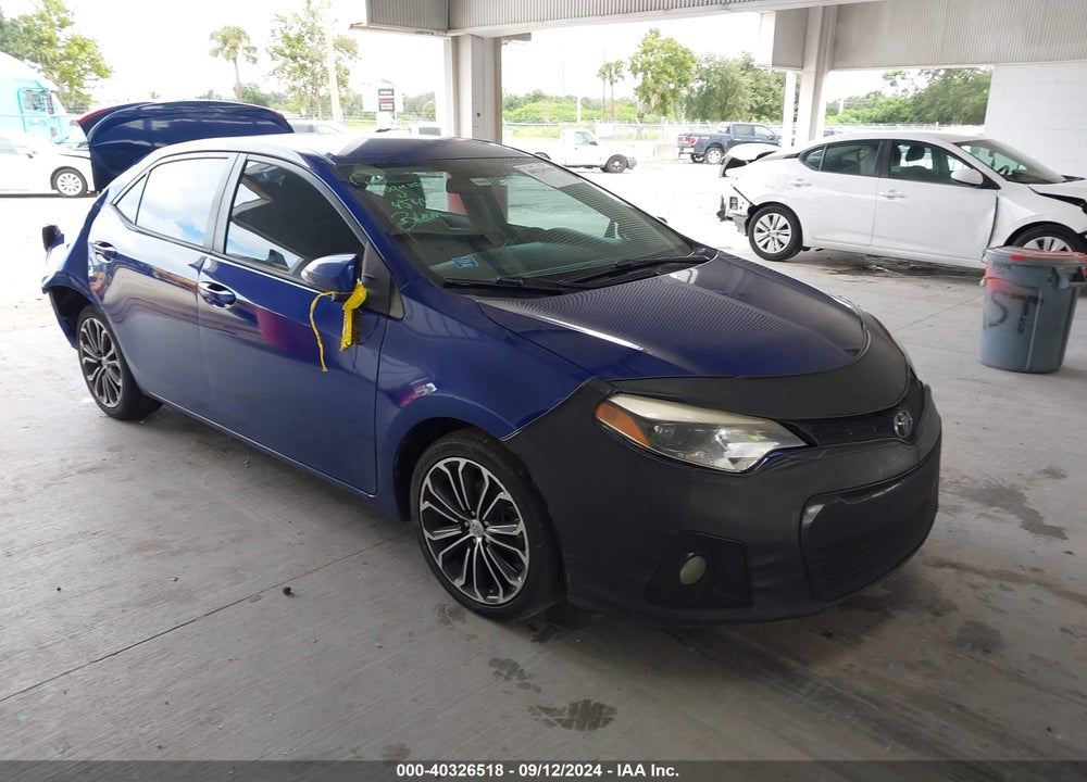 2015 TOYOTA COROLLA S PLUS VIN: 2T1BURHE7FC429376