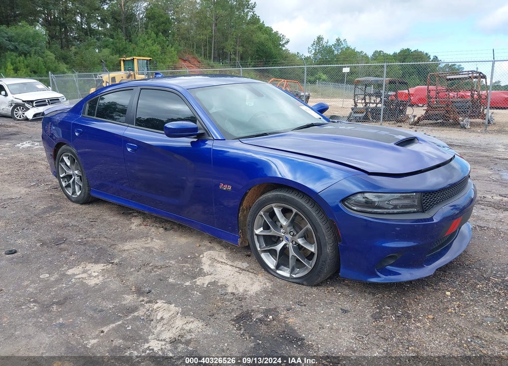 2019 DODGE CHARGER R/T RWD VIN: 2C3CDXCT4KH605495