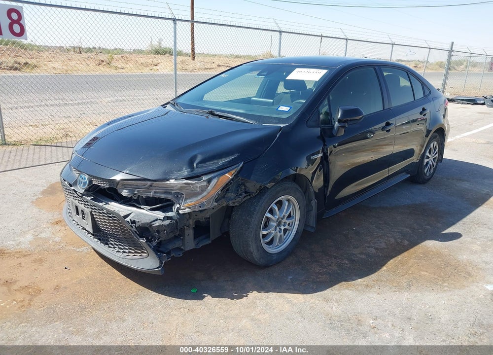 2021 TOYOTA COROLLA HYBRID LE VIN: JTDEAMDE8MJ033411
