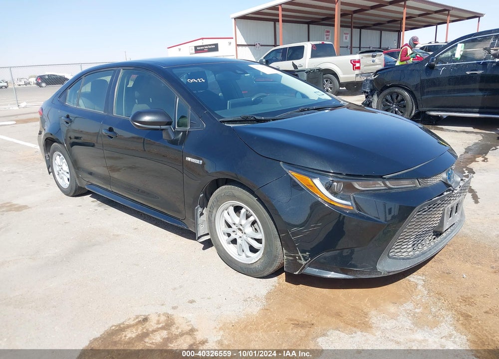2021 TOYOTA COROLLA HYBRID LE VIN: JTDEAMDE8MJ033411