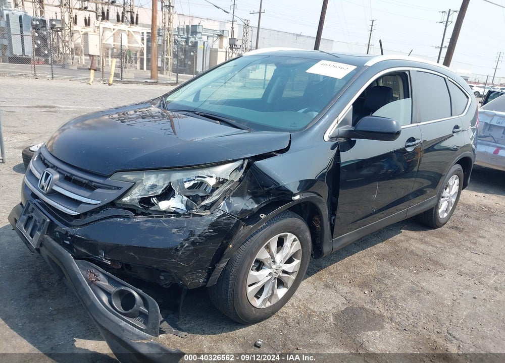 2013 HONDA CR-V EX-L VIN: 2HKRM4H72DH627084
