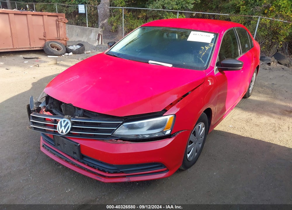 2015 VOLKSWAGEN JETTA 2.0L S VIN: 3VW2K7AJ5FM420651