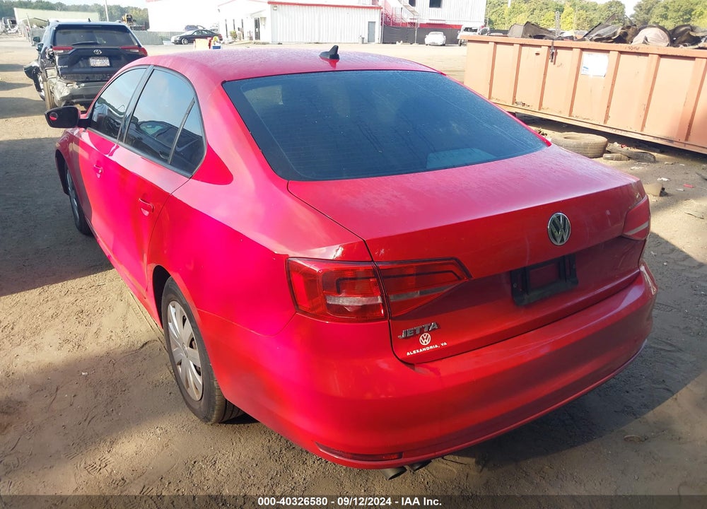 2015 VOLKSWAGEN JETTA 2.0L S VIN: 3VW2K7AJ5FM420651