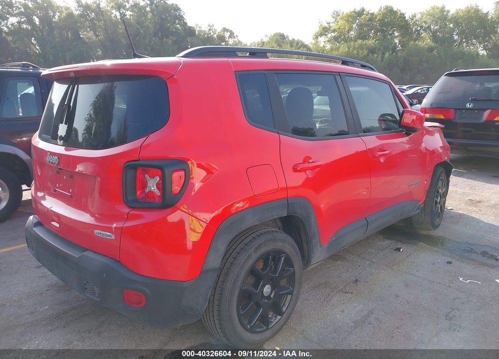 2019 JEEP RENEGADE LATITUDE FWD VIN: ZACNJABB3KPJ96985