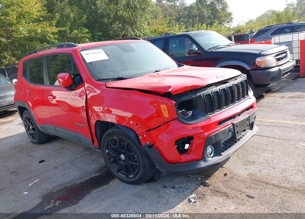 2019 JEEP RENEGADE LATITUDE FWD VIN: ZACNJABB3KPJ96985