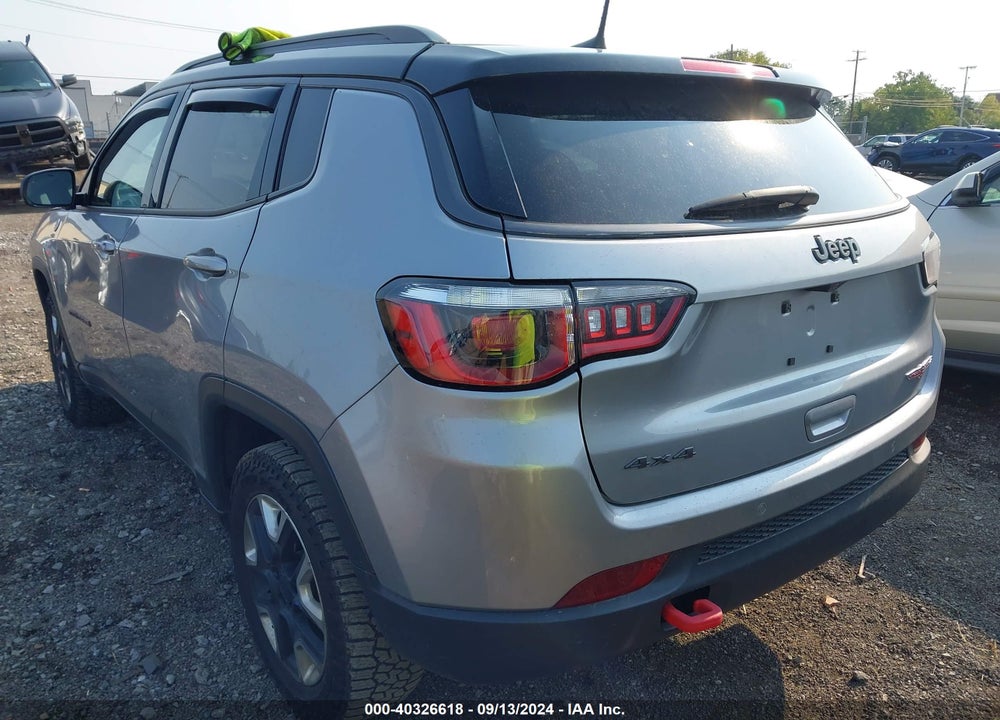 2018 JEEP COMPASS TRAILHAWK 4X4 VIN: 3C4NJDDB7JT373644