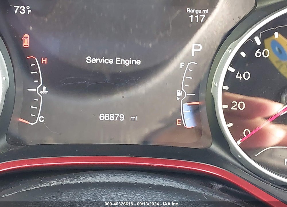 2018 JEEP COMPASS TRAILHAWK 4X4 VIN: 3C4NJDDB7JT373644
