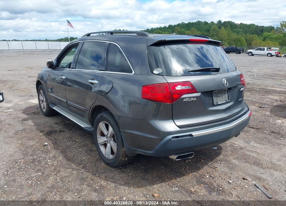 2011 ACURA MDX TECHNOLOGY PACKAGE VIN: 2HNYD2H69BH526406