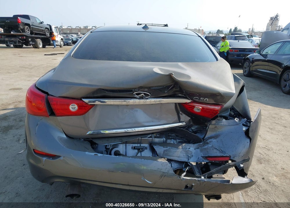2017 INFINITI Q50 2.0T BASE VIN: JN1CV7AP4HM642666