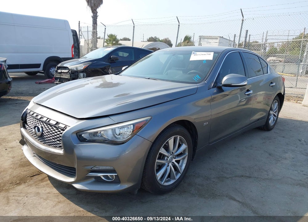 2017 INFINITI Q50 2.0T BASE VIN: JN1CV7AP4HM642666