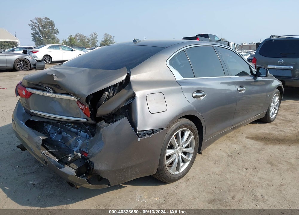 2017 INFINITI Q50 2.0T BASE VIN: JN1CV7AP4HM642666