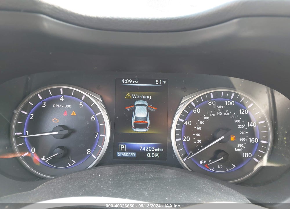 2017 INFINITI Q50 2.0T BASE VIN: JN1CV7AP4HM642666