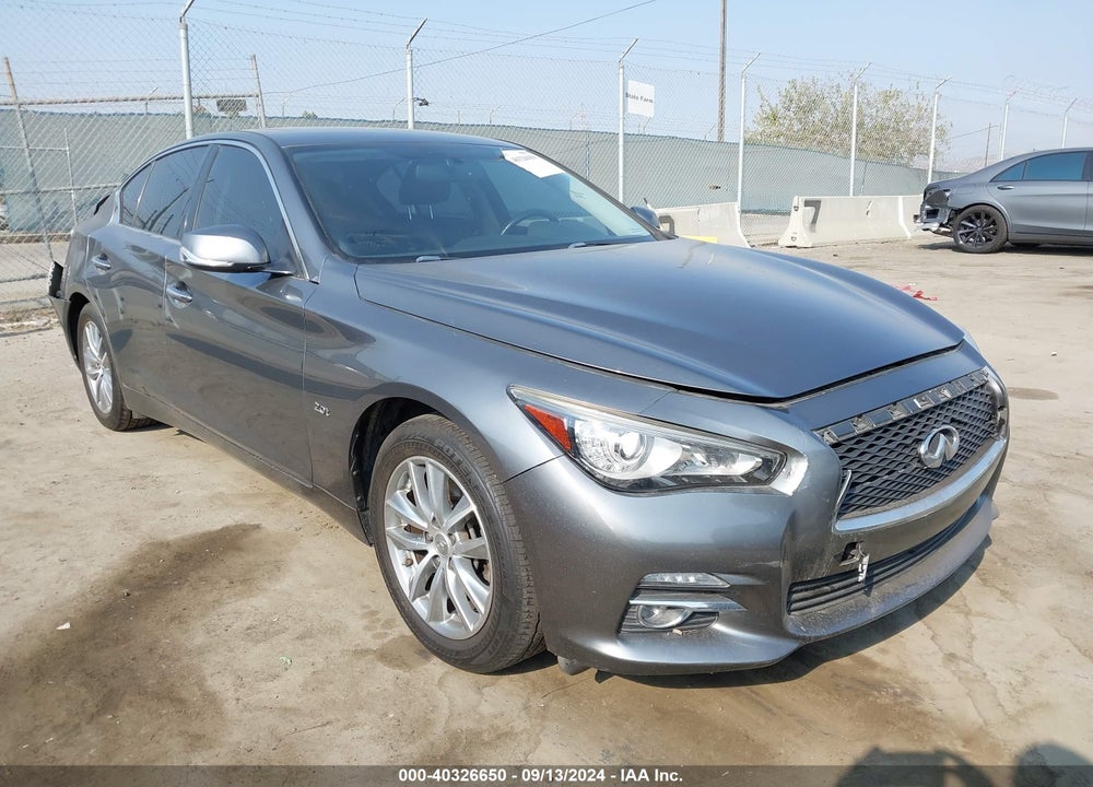 2017 INFINITI Q50 2.0T BASE VIN: JN1CV7AP4HM642666