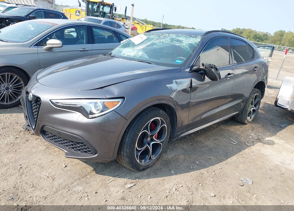 2022 ALFA ROMEO STELVIO VELOCE TI AWD VIN: ZASPAKBN3N7D24243