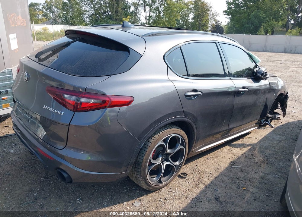 2022 ALFA ROMEO STELVIO VELOCE TI AWD VIN: ZASPAKBN3N7D24243
