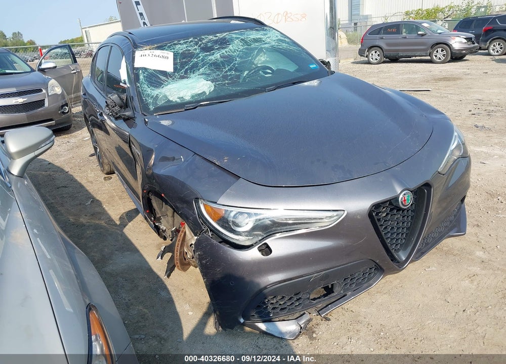 2022 ALFA ROMEO STELVIO VELOCE TI AWD VIN: ZASPAKBN3N7D24243
