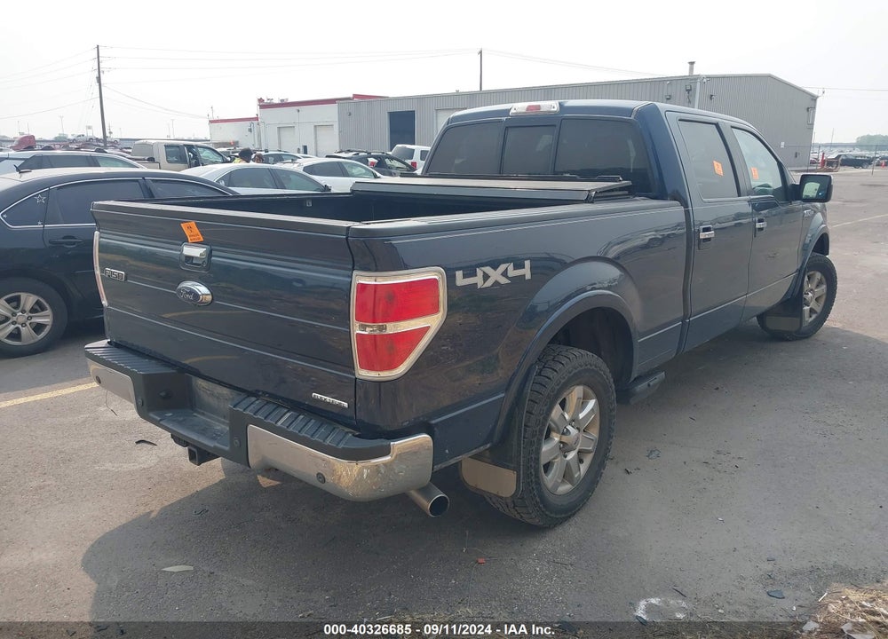 2013 FORD F-150 LARIAT VIN: 1FTFW1EF0DKE85004