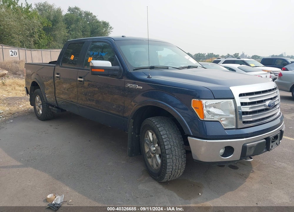 2013 FORD F-150 LARIAT VIN: 1FTFW1EF0DKE85004