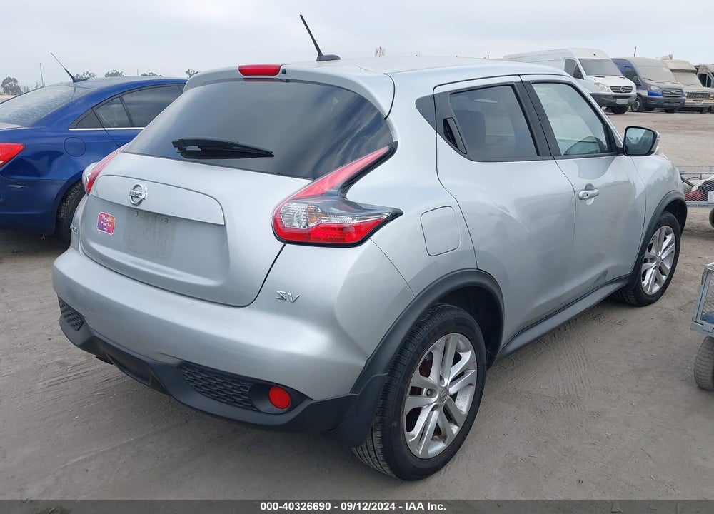 2016 NISSAN JUKE SV VIN: JN8AF5MR5GT606206